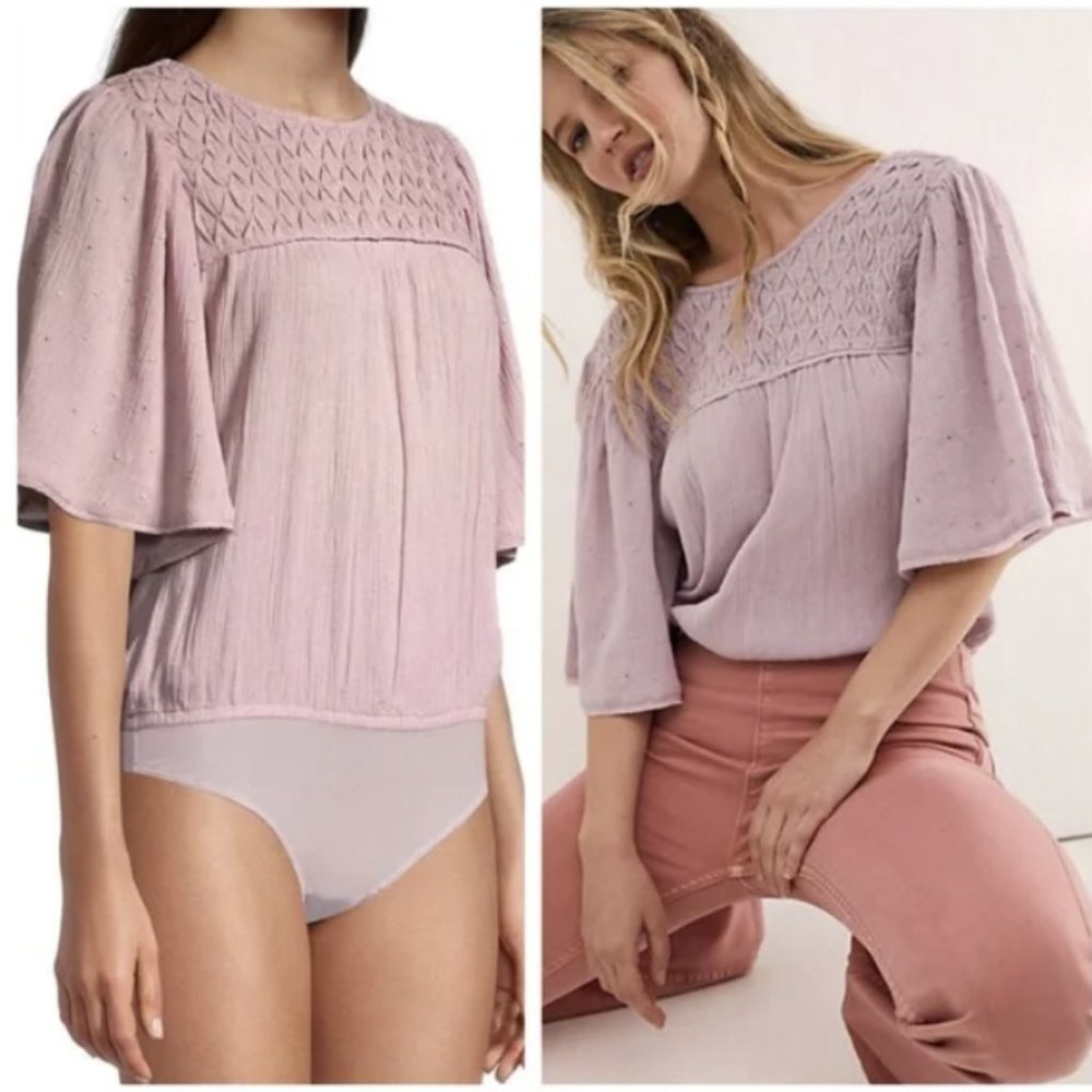 Free People Perfect Catch Bodysuit Size S